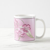 Floral deco mug by grandmadina Floral deco mug