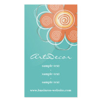 Floral Decor Business Card business cards