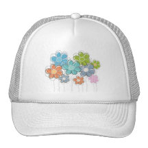 Floral Decor Hat