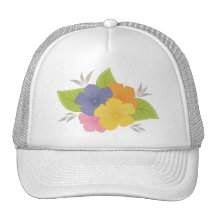 Floral Decor Hats