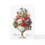 Floral Decor ~ Thank you Greeting Card