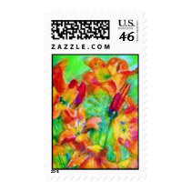 Floral Delight Graphic postage by artbymentis Floral Delight Graphic postage