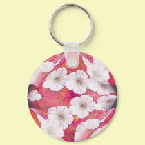 Floral Delight keychains by dndartstudio Floral Delight keychains