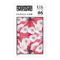Floral Delight postage by dndartstudio Floral Delight postage