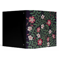 Floral Design by J. Owen, 1863 3 Ring Binders