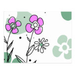 Floral Design - Pretty Posies Postcard