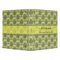 Floral Design Record Keeping Binder