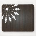 Floral design-Wooden BG mousepad