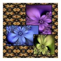 Floral Display. posters by PixelRic Floral Display. posters