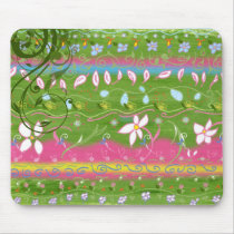 Floral Doodles Mousepad