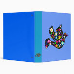 Floral Dove Binder