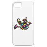 Floral Dove of flowers iPhone 5 Covers