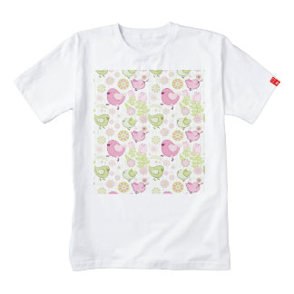 Floral Easter Chicks Zazzle HEART T-Shirt