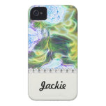 floral electrify funky design Case-Mate iPhone 4 cases
