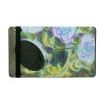 floral electrify funky design iPad folio case