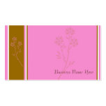 Floral Elegant Design Business Card