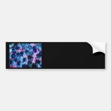 Floral Enigma 5 ( a lighter variation of Enigma 3) Bumper Stickers