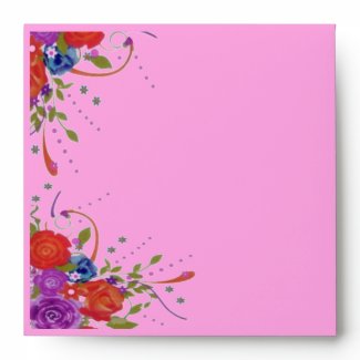 Floral Envelope envelope