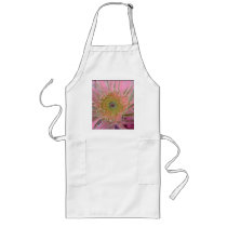 Floral Explosion in Pink Apron