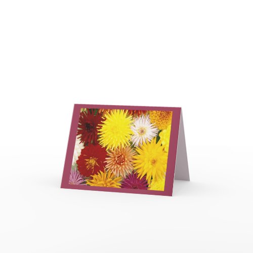 Floral Explosion: Note Card card