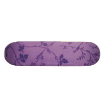 Floral Fabric 3 Skateboards
