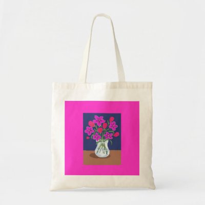 Floral Fantasy Shopping Bag