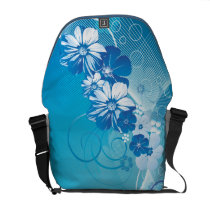 Floral Fashion 10 Messenger Bag