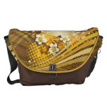 Floral Fashion 13 Messenger Bag