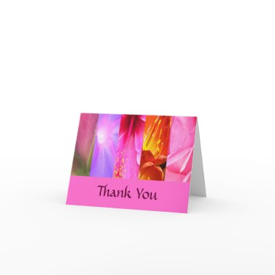 Floral Favorites, Thank You Cards by SeaAngel