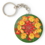 Floral Fireworks Keychain