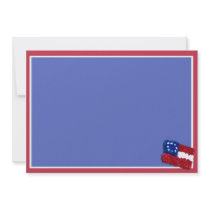 Floral Flag invitations by dotandme Floral Flag invitations