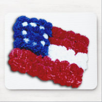 Floral Flag mousepads