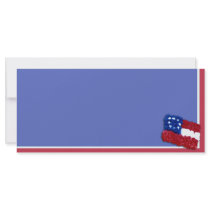 Floral Flag Custom Rack Card