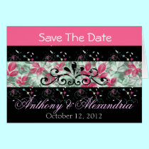 Floral & Fleur De Lis cards
