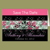 Floral & Fleur De Lis cards