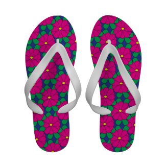 Floral Flip-Flops 04