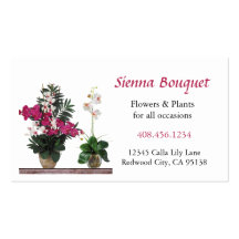 Floral Florist : Business Card