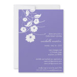 Floral Flourish Bridal Shower (Purple / White)