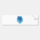 Floral_Flow Bumper Sticker