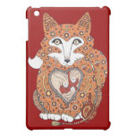 Floral Fox Cub Mini iPad Case ipad mini cases