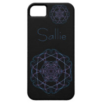 Floral frac iPhone case cutomize Name casemate cases