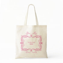 FLORAL FRAME BAG PINK bags