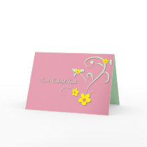 Floral Friendship Card cards