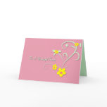 Floral Friendship Card