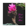Floral Fuschia Magnet