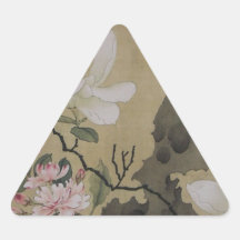 Floral Gardens Triangle Sticker