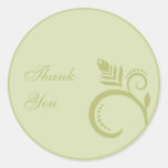 Floral Gift Tag Sticker