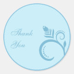 Floral Gift Tag Sticker