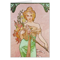 Floral Goddess Card