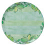 Floral Green Nature plate